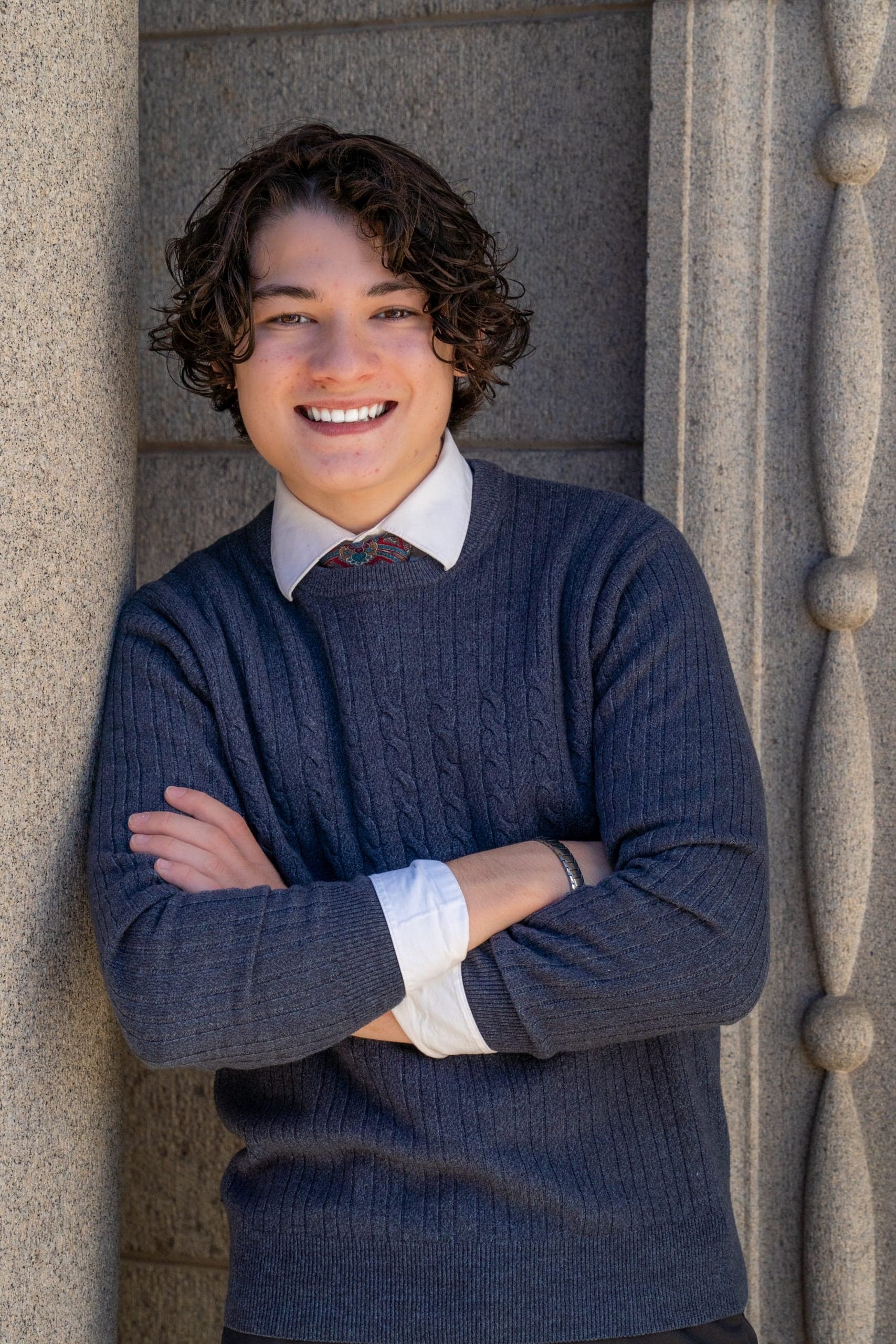 Senior graduation portrait Colorado Springs